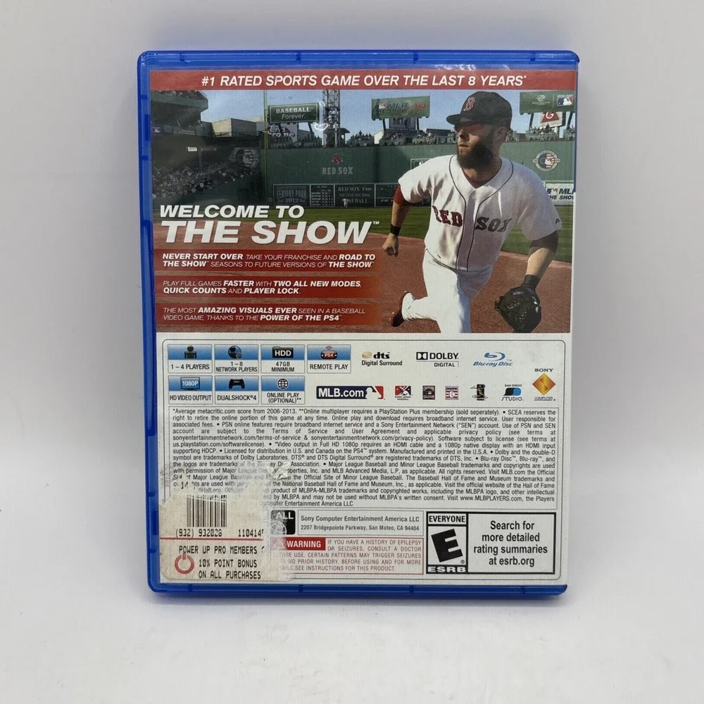 MLB 14: The Show Playstation 4 Used